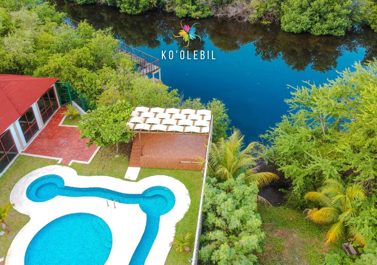 Ko'Olebil Hotel Boca del Cielo Bagian luar foto